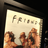 Cadre lumineux Friends, déco Friends, diorama Friends