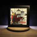 Dioramax - Cadre lumineux LED Full Metal Alchimist| Déco Gaming-room | Tableau lumineux | Affiche jeux vidéo | Idée cadeau gamer | Retro-gaming
