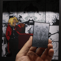 Dioramax - Cadre lumineux LED Full Metal Alchimist| Déco Gaming-room | Tableau lumineux | Affiche jeux vidéo | Idée cadeau gamer | Retro-gaming