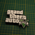Dioramax - Cadre lumineux LED GTA5 | Déco Gaming-room | Tableau lumineux | Affiche jeux vidéo | Idée cadeau gamer | Retro-gaming