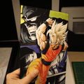 Dioramax - Cadre lumineux LED Dragon Ball | Déco Gaming-room | Tableau lumineux | Affiche jeux vidéo | Idée cadeau gamer | Retro-gaming