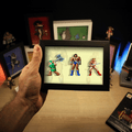 Dioramax - Cadre lumineux LED Golden Axe| Déco Gaming-room | Tableau lumineux | Affiche jeux vidéo | Idée cadeau gamer | Retro-gaming