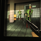 Dioramax - Cadre lumineux LED Golden Eye 64 | Déco Gaming-room | Tableau lumineux | Affiche jeux vidéo | Idée cadeau gamer | Retro-gaming