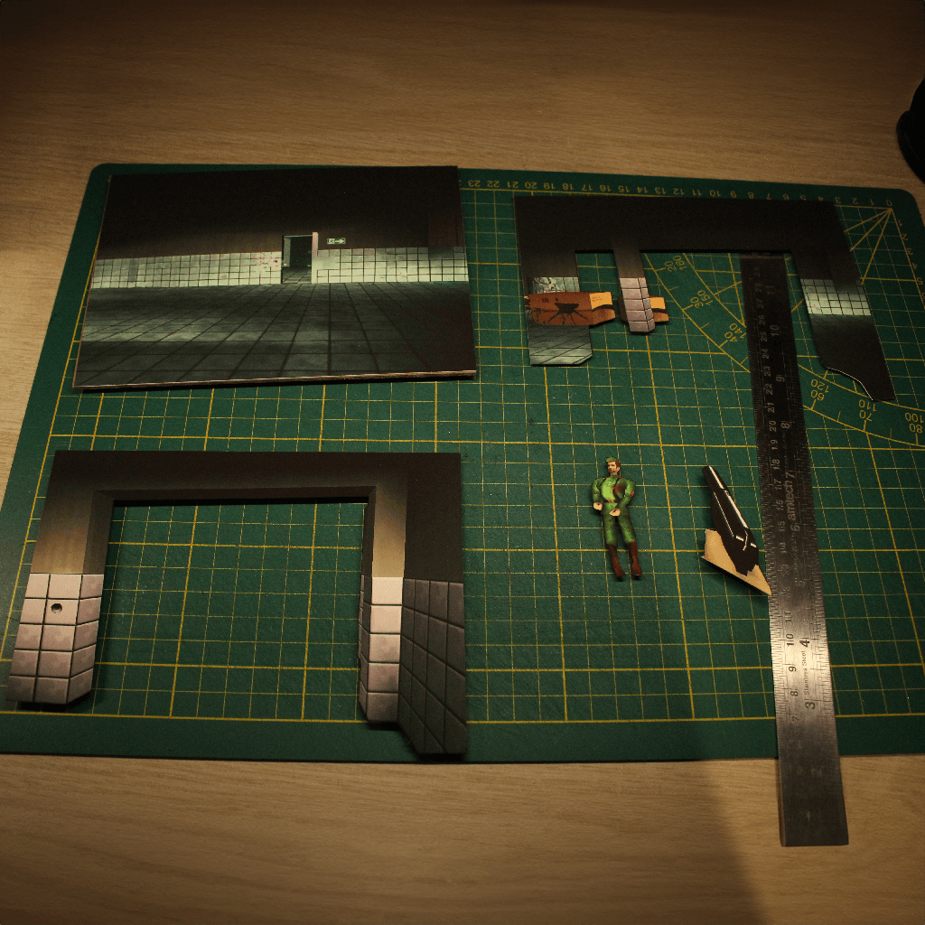 Dioramax - Cadre lumineux LED Golden Eye 64 | Déco Gaming-room | Tableau lumineux | Affiche jeux vidéo | Idée cadeau gamer | Retro-gaming