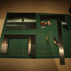 Dioramax - Cadre lumineux LED Golden Eye 64 | Déco Gaming-room | Tableau lumineux | Affiche jeux vidéo | Idée cadeau gamer | Retro-gaming