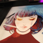 Dioramax - Cadre lumineux LED Gris | Déco Gaming-room | Tableau lumineux | Affiche jeux vidéo | Idée cadeau gamer | Retro-gaming