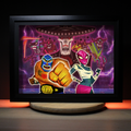 Dioramax - Cadre lumineux LED Guacamelee | Déco Gaming-room | Tableau lumineux | Affiche jeux vidéo | Idée cadeau gamer | Retro-gaming