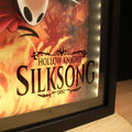 Dioramax - Cadre lumineux LED Silk Song | Déco Gaming-room | Tableau lumineux | Affiche jeux vidéo | Idée cadeau gamer | Retro-gaming