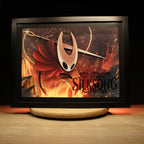 Dioramax - Cadre lumineux LED Silk Song | Déco Gaming-room | Tableau lumineux | Affiche jeux vidéo | Idée cadeau gamer | Retro-gaming