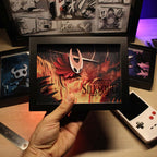 Dioramax - Cadre lumineux LED Silk Song | Déco Gaming-room | Tableau lumineux | Affiche jeux vidéo | Idée cadeau gamer | Retro-gaming