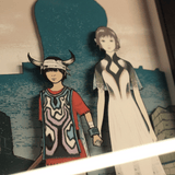 Dioramax - Cadre lumineux LED Ico | Déco Gaming-room | Tableau lumineux | Affiche jeux vidéo | Idée cadeau gamer | Retro-gaming