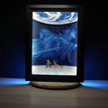 Dioramax - Cadre lumineux LED ilussion of gaia  | Déco Gaming-room | Tableau lumineux | Affiche jeux vidéo | Idée cadeau gamer | Retro-gaming