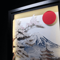 Dioramax - Cadre lumineux LED Japon | Déco Gaming-room | Tableau lumineux | Affiche jeux vidéo | Idée cadeau gamer | Retro-gaming