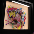 Dioramax - Cadre lumineux LED Jem | Déco Gaming-room | Tableau lumineux | Affiche jeux vidéo | Idée cadeau gamer | Retro-gaming