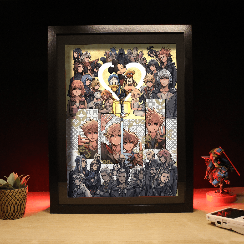 Diorama lumineux – Kingdom Hearts 20ème Anniversaire – ARTwork
