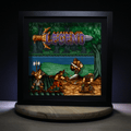 Dioramax - Cadre lumineux LED Legend | Déco Gaming-room | Tableau lumineux | Affiche jeux vidéo | Idée cadeau gamer | Retro-gaming