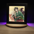 Dioramax - Cadre lumineux LED Les carnets de l'Apothicaire | Déco Gaming-room | Tableau lumineux | Affiche jeux vidéo | Idée cadeau gamer | Retro-gaming