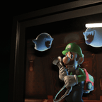 Dioramax - Cadre lumineux LED Luidgi's Mansion | Déco Gaming-room | Tableau lumineux | Affiche jeux vidéo | Idée cadeau gamer | Retro-gaming