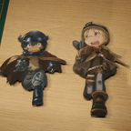 Dioramax - Cadre lumineux LED Made in Abyss | Déco Gaming-room | Tableau lumineux | Affiche jeux vidéo | Idée cadeau gamer | Retro-gaming