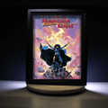 Dioramax - Cadre lumineux LED Magician lord | Déco Gaming-room | Tableau lumineux | Affiche jeux vidéo | Idée cadeau gamer | Retro-gaming
