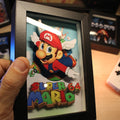 Diorama – Super Mario 64 – Déco Murale