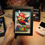 Diorama de Mario 64, déco Dioramax de Mario 64