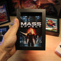 Dioramax - Cadre lumineux LED Mass effect | Déco Gaming-room | Tableau lumineux | Affiche jeux vidéo | Idée cadeau gamer | Retro-gaming