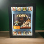 Dioramax - Cadre lumineux LED Magaman | Déco Gaming-room | Tableau lumineux | Affiche jeux vidéo | Idée cadeau gamer | Retro-gaming