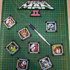 Dioramax - Cadre lumineux LED Magaman | Déco Gaming-room | Tableau lumineux | Affiche jeux vidéo | Idée cadeau gamer | Retro-gaming