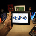 Dioramax - Cadre lumineux LED Megaman X | Déco Gaming-room | Tableau lumineux | Affiche jeux vidéo | Idée cadeau gamer | Retro-gaming