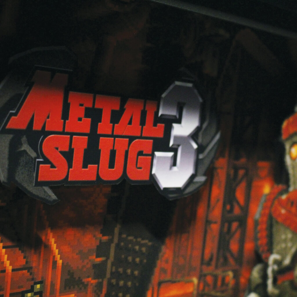 Dioramax - Cadre lumineux LED Metal Slug | Déco Gaming-room | Tableau lumineux | Affiche jeux vidéo | Idée cadeau gamer | Retro-gaming