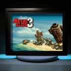 Dioramax - Cadre lumineux LED Metal Slug 3 | Déco Gaming-room | Tableau lumineux | Affiche jeux vidéo | Idée cadeau gamer | Retro-gaming