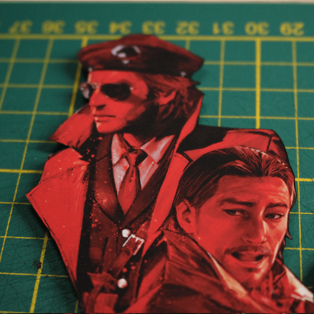 Dioramax - Cadre lumineux LED MGS5 | Déco Gaming-room | Tableau lumineux | Affiche jeux vidéo | Idée cadeau gamer | Retro-gaming