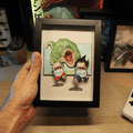 Dioramax - Cadre lumineux LED Dragon Ball | Déco Gaming-room | Tableau lumineux | Affiche jeux vidéo | Idée cadeau gamer | Retro-gaming