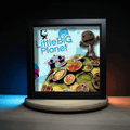 Dioramax - Cadre lumineux LED Little big planet | Déco Gaming-room | Tableau lumineux | Affiche jeux vidéo | Idée cadeau gamer | Retro-gaming