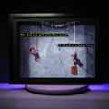 Dioramax - Cadre lumineux LED Monkey Island | Déco Gaming-room | Tableau lumineux | Affiche jeux vidéo | Idée cadeau gamer | Retro-gaming