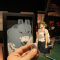 Dioramax - Cadre lumineux Mononoke| Déco Gamingroom | Tableau Mononoke | Affiche jeux vidéo | Idée cadeau gamer