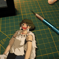 Dioramax - Cadre lumineux Mononoke| Déco Gamingroom | Tableau Mononoke | Affiche jeux vidéo | Idée cadeau gamer