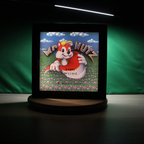 Décoration gaming room diorama/shadowbox de Mr Nutz Super nintendo