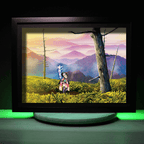 Dioramax - Cadre lumineux LED Muramasa | Déco Gaming-room | Tableau lumineux | Affiche jeux vidéo | Idée cadeau gamer | Retro-gaming
