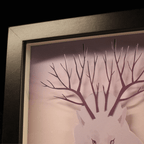 Dioramax - Cadre lumineux LED Neva | Déco Gaming-room | Tableau lumineux | Affiche jeux vidéo | Idée cadeau gamer | Retro-gaming