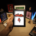 Dioramax - Cadre lumineux LED Akira | Déco Gaming-room | Tableau lumineux | Affiche jeux vidéo | Idée cadeau gamer | Retro-gaming