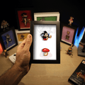 Dioramax - Cadre lumineux LED Castle of illusion| Déco Gaming-room | Tableau lumineux | Affiche jeux vidéo | Idée cadeau gamer | Retro-gaming
