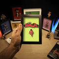 Dioramax - Cadre lumineux LED Akira | Déco Gaming-room | Tableau lumineux | Affiche jeux vidéo | Idée cadeau gamer | Retro-gaming