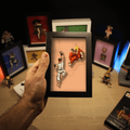 Dioramax - Cadre lumineux LED Street Fighters 2 | Déco Gaming-room | Tableau lumineux | Affiche jeux vidéo | Idée cadeau gamer | Retro-gaming