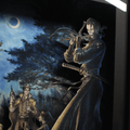 Dioramax - Cadre lumineux LED Octopath travellers 2 | Déco Gaming-room | Tableau lumineux | Affiche jeux vidéo | Idée cadeau gamer | Retro-gaming