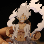 Dioramax - Cadre lumineux LED One Piece | Déco Gaming-room | Tableau lumineux | Affiche jeux vidéo | Idée cadeau gamer | Retro-gaming