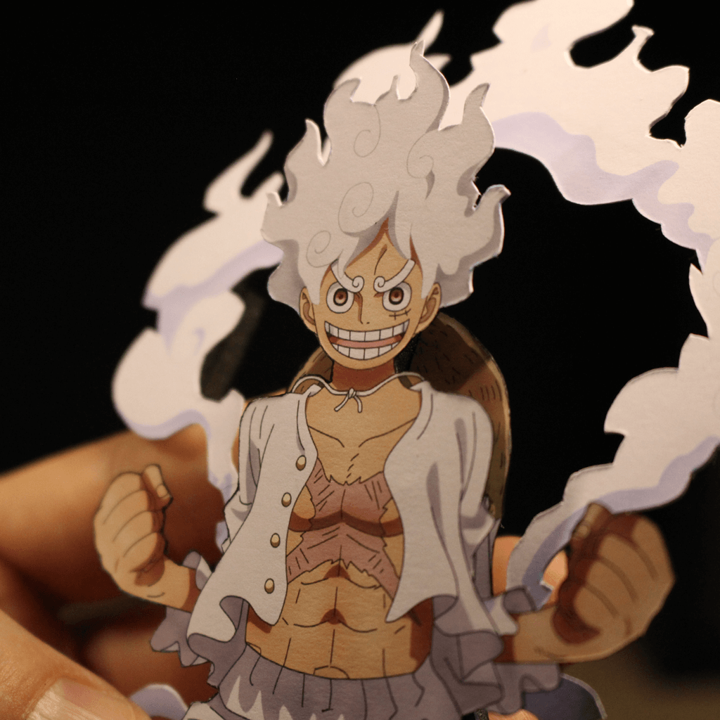 Dioramax - Cadre lumineux LED One Piece | Déco Gaming-room | Tableau lumineux | Affiche jeux vidéo | Idée cadeau gamer | Retro-gaming