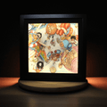 Dioramax - Cadre lumineux LED One Piece | Déco Gaming-room | Tableau lumineux | Affiche jeux vidéo | Idée cadeau gamer | Retro-gaming