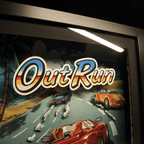 Dioramax - Cadre lumineux LED Out Run Déco Gaming-room | Tableau Final Fantasy VII | Affiche jeux vidéo | Idée cadeau gamer | Retro-gaming
